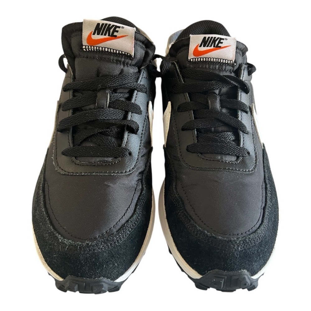 Nike Waffle Debut Black White Women's Size 9 DH9523-002 Casual Sneakers